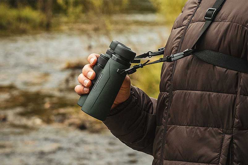 NATURE-TREK Monoculare 35211 10x25 – Compatto, Impermeabile E Antiappannamento, Con Custodia E Cordino