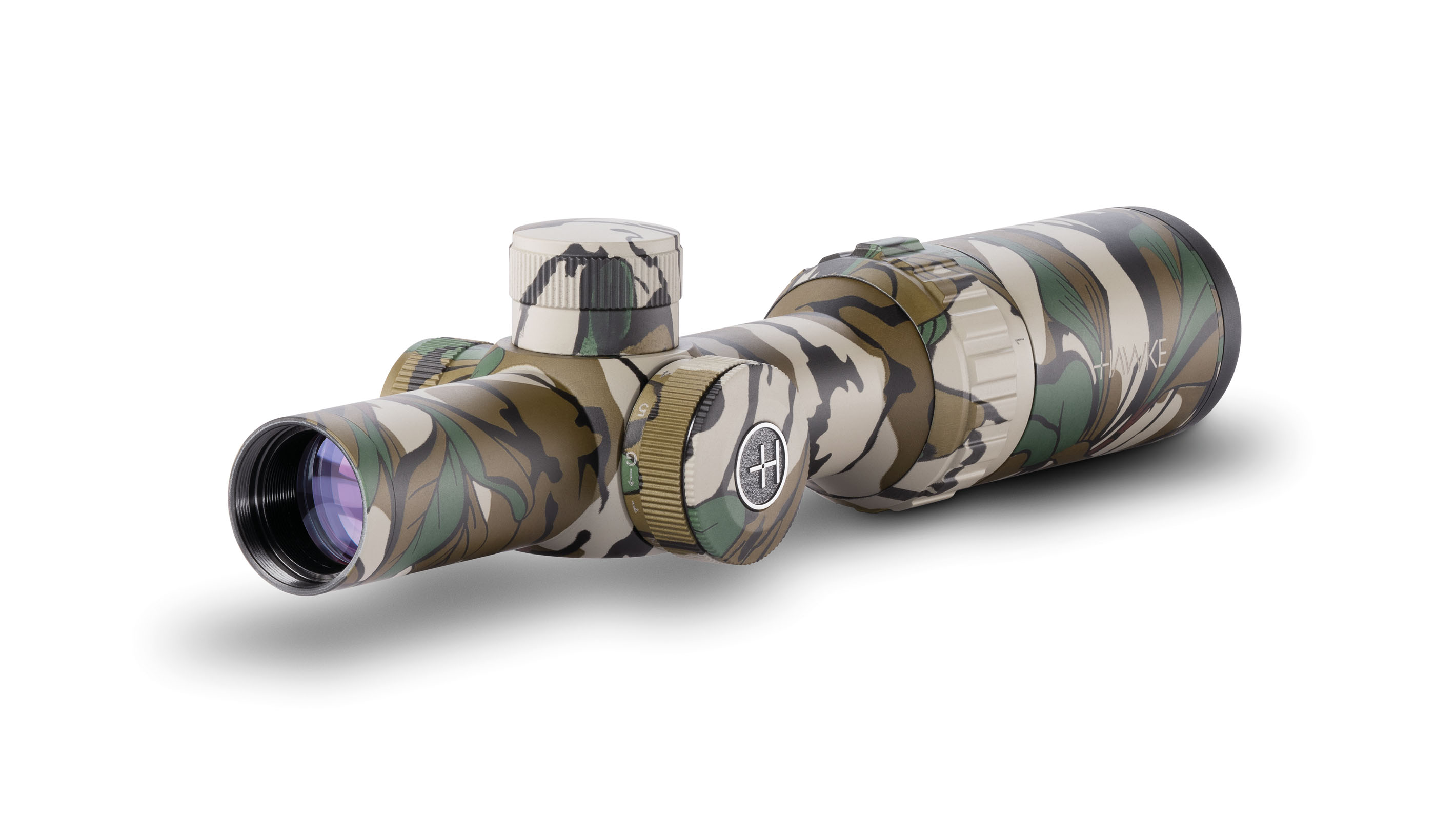 【送料無料/即納】  Hawke Camo Oak Mossy Dot Turkey 1-4x20 IR Vantage | タイムセール